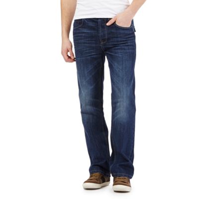 Mantaray Mid blue loose fit jeans